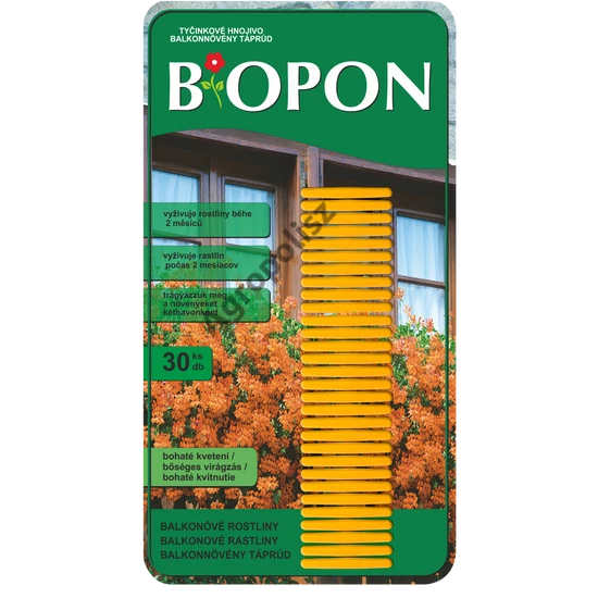 BIOPON táprúd Balkon 30 db/csomag