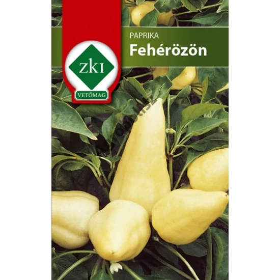 ZKI Fehérözön paprika vetőmag 0,5 g