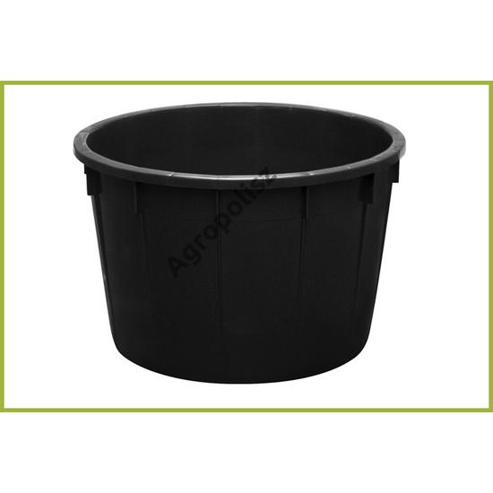 Szüretelőkád 700 l-s fekete