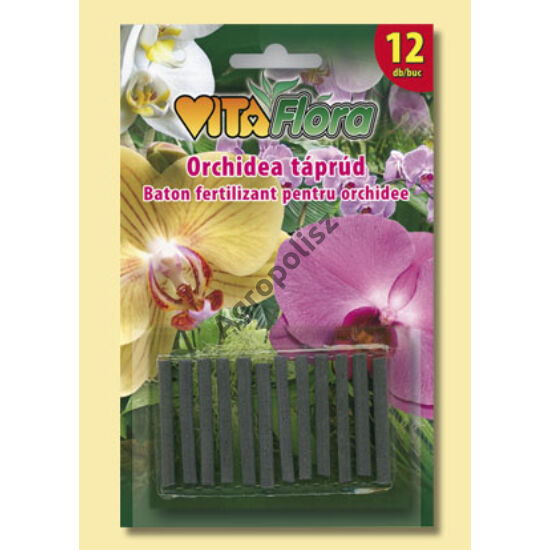 Vitaflóra Orchidea táprúd 12 db/csomag