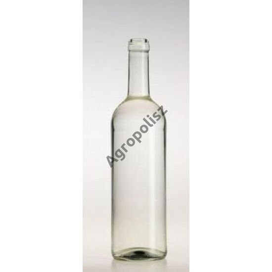 Boros üveg görög bordói 0,75 l-s